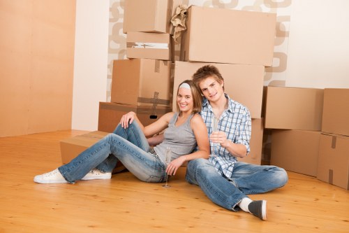 Renovation items stored safely in a Dulwich unit
