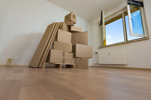 Reusable household items ready for donation through a charity partnership