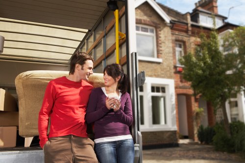 Secure storage facility used for furniture and household items in Dulwich